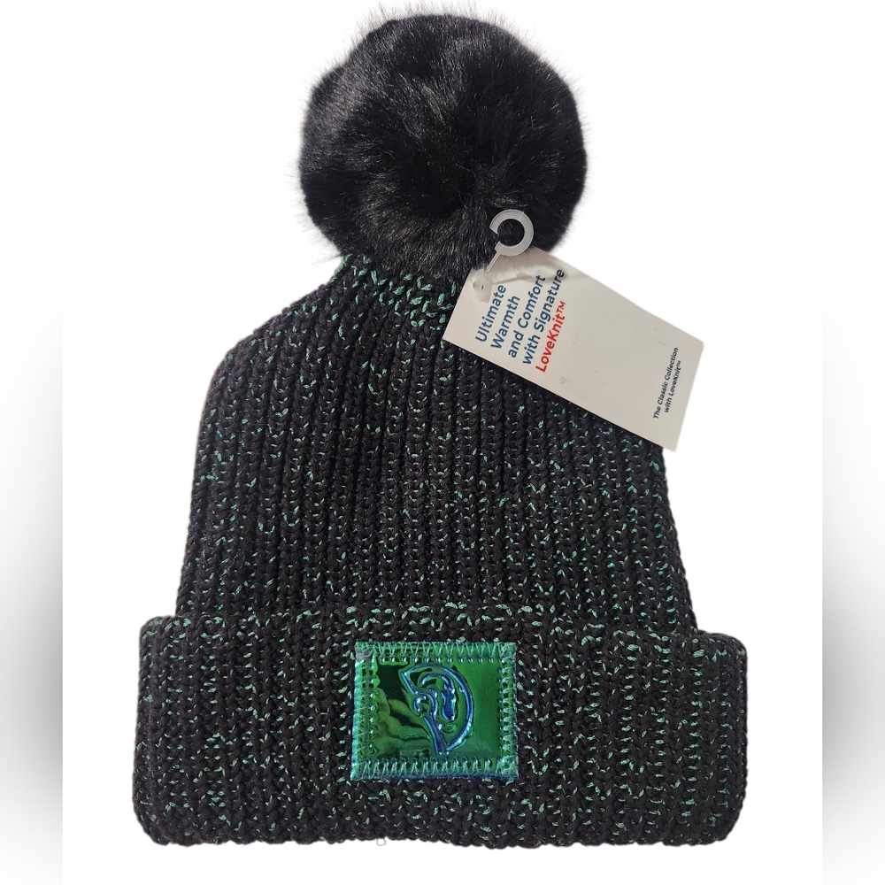 NEW! Disney Parks X Love Your Melon Buzz Lightyear Knit Beanie Detachable Pom OS
